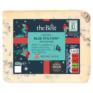 Morrisons The Best Mature Blue Stilton Wedge 400g