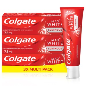 Colgate Max White Luminous Whitening Toothpaste 125ml