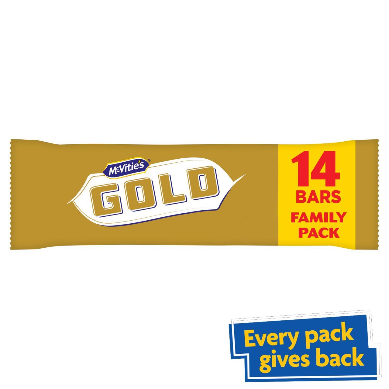 McVitie's Gold Bars 14 x 18.3g