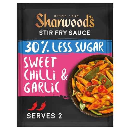 Sharwood's Stir Fry Sauce 30% Less Sugar Sweet Chilli & Garlic