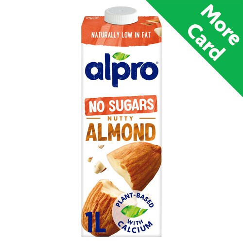 Alpro Almond No Sugars Long Life Drink 