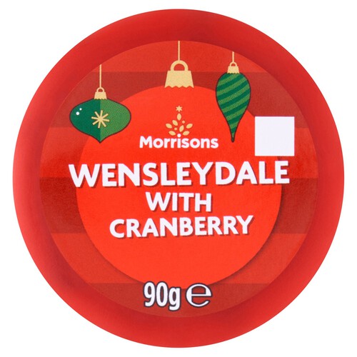 Morrisons Wensleydale & Cranberry Truckle