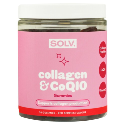 SOLV Collagen & Coq10 Gummies 