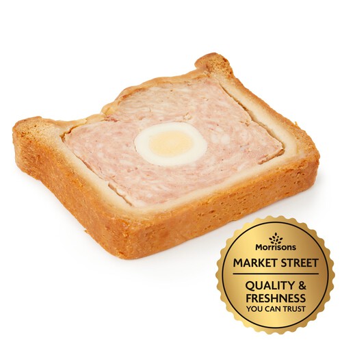 Market Street Slicing Pork Pie With Egg