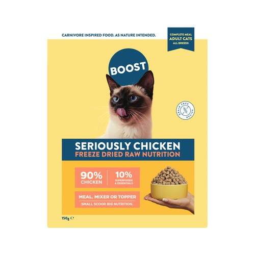 Boost Freeze-Dried Seriously Chicken 150g