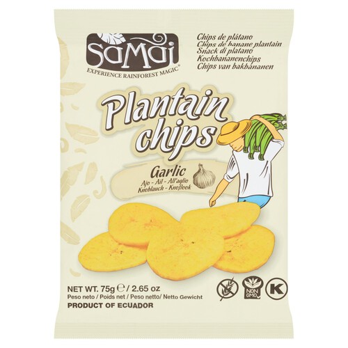 Samai Garlic Plantain Chips