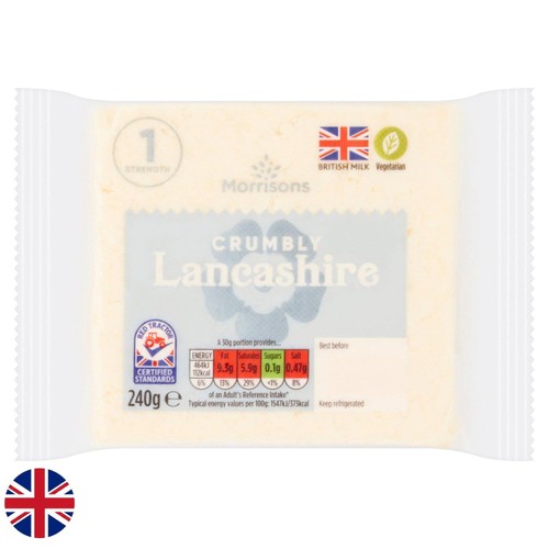 Morrisons Crumbly Lancashire Cheese 240g