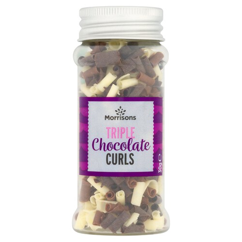 Morrisons Triple Chocolate Curls