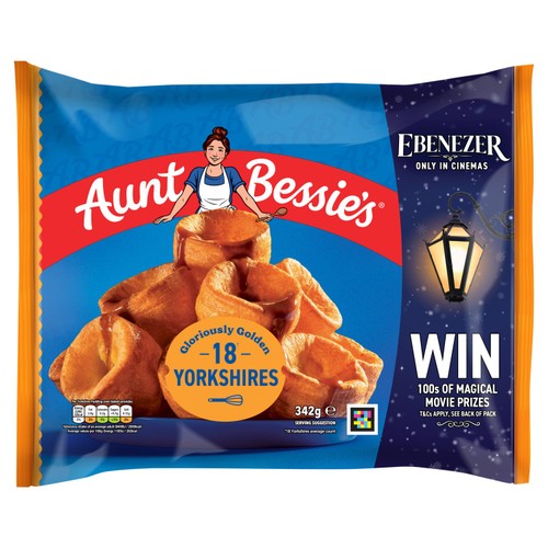 Aunt Bessie's 18 Glorious Golden Yorkshire Puddings 342g