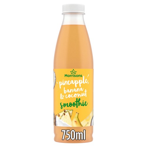 Morrisons Pineapple, Banana & Coconut Smoothie 750ml 