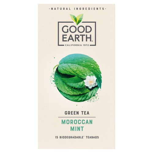 Good Earth Green Tea Moroccan Mint 15 TeaBags