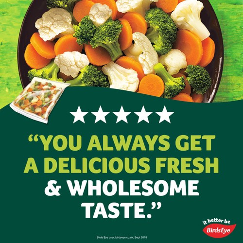 Birds Eye Steamfresh 4 Hearty Farmhouse Mix Steam Bags 540g