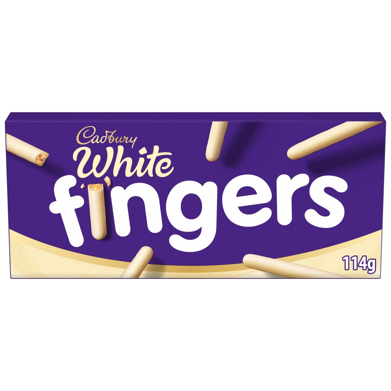 Cadbury Fingers White Chocolate Covered Biscuits