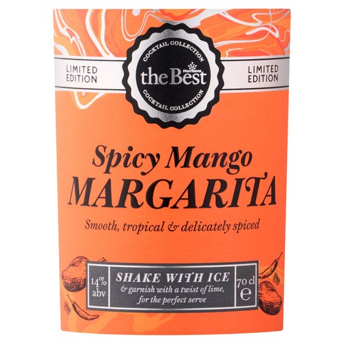 Limited Edition Morrisons The Best Spicy Mango Margarita 70cl
