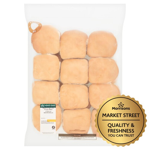 Market Street Medium White Baps