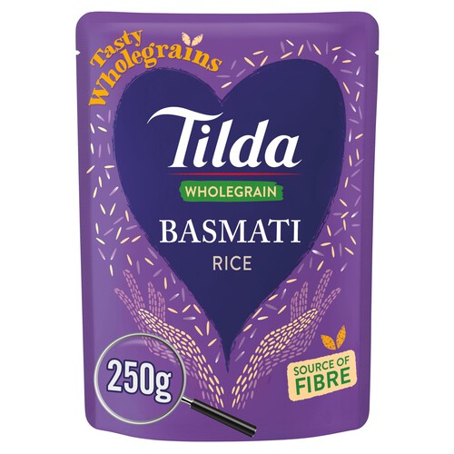 Tilda Microwave Brown Basmati Rice 