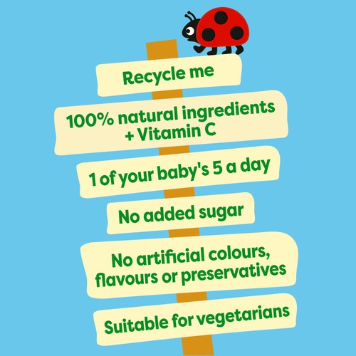 Heinz Pear Baby Food Fruit Pouch 100g