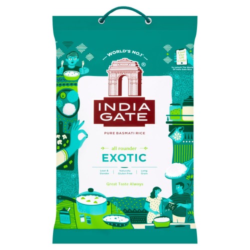 India Gate Exotic Basmati Rice 5Kg