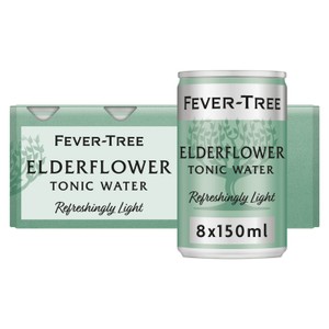 Refreshingly Light Elderflower Tonic Water 8 x 150ml