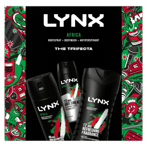 Lynx Africa Trio Gift Set
