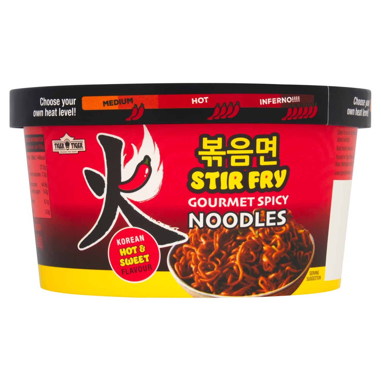 Tiger Tiger Stir Fry Noodles Hot & Sweet Flavour