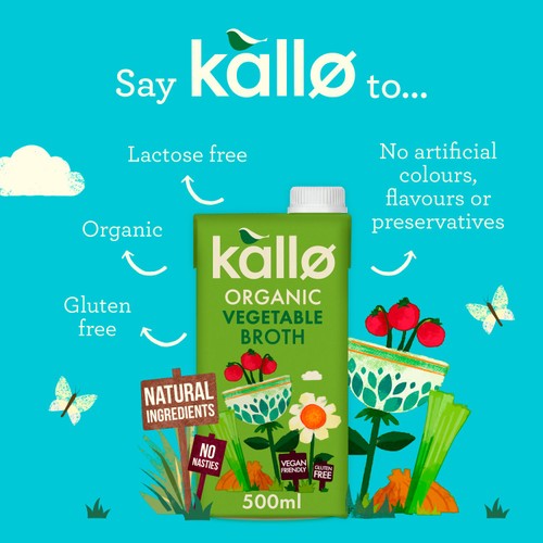 Kallo Organic Vegetable Broth 500ml