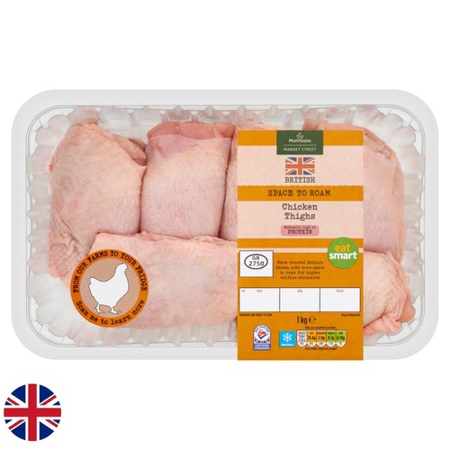 Morrisons british chicken thighs