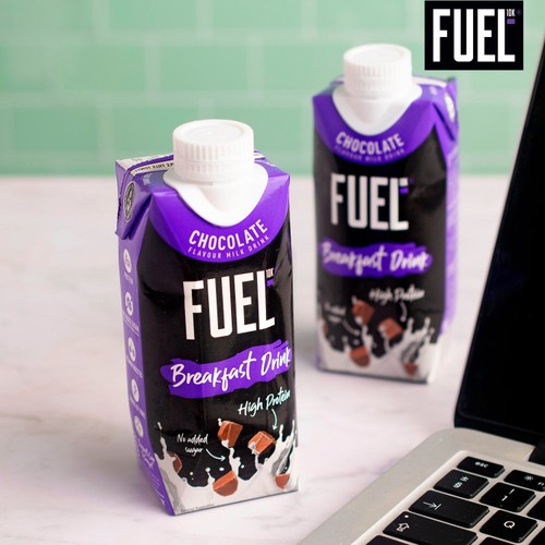 FUEL 10K Chocolate High Protein Milk Breakfast Shake Drink 330ml