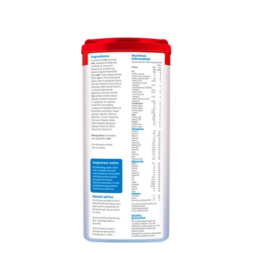 Cow & Gate Hungry First Infant Baby Milk Formula Powder From Birth