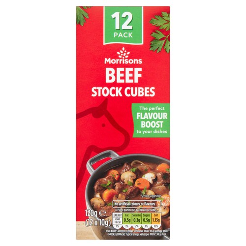 Morrisons beef stock cubes