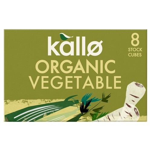 Kallo Organic Vegetable Stock Cubes 8s