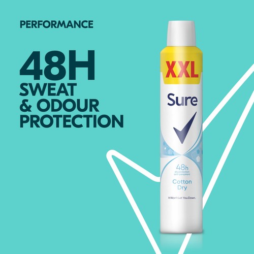 Sure Women Anti-Perspirant Cotton Dry 300ml