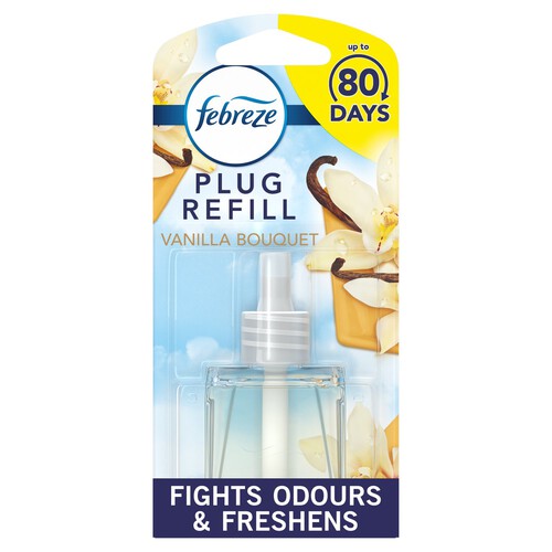 Febreze  Air Freshener Vanilla Bouquet Plug In Refill