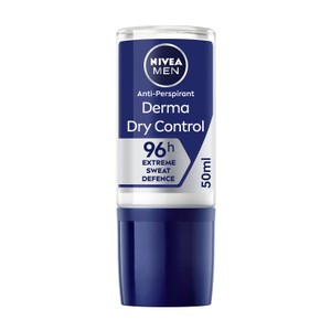 NIVEA Derma Dry Control Max 96h Antiperspirant Deodorant Roll-On