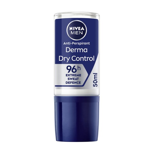 NIVEA Derma Dry Control Max 96h Antiperspirant Deodorant Roll-On