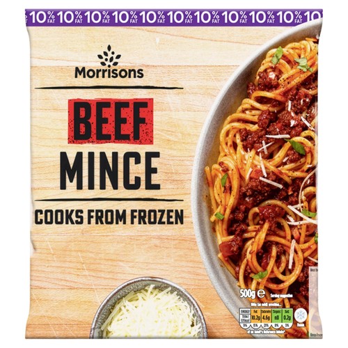 Morrisons minced beef