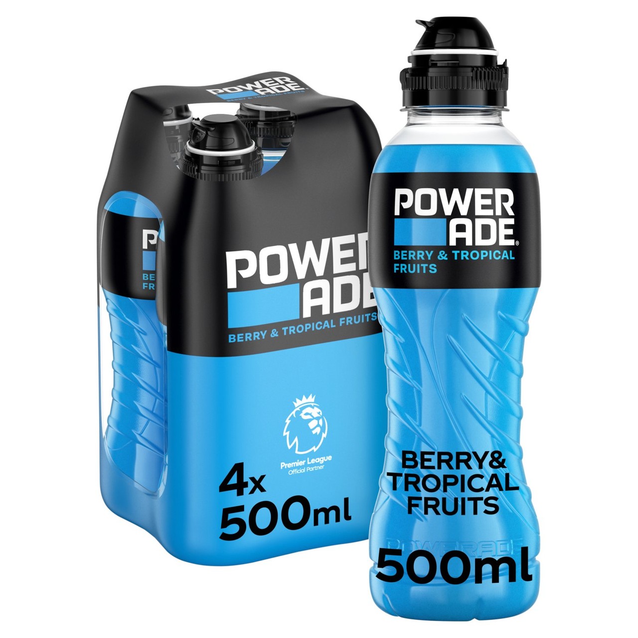 Powerade Tropical Berry 4X500 ML