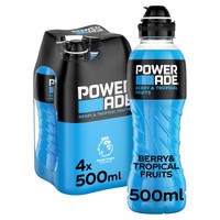 Powerade Tropical Berry 4X500 ML