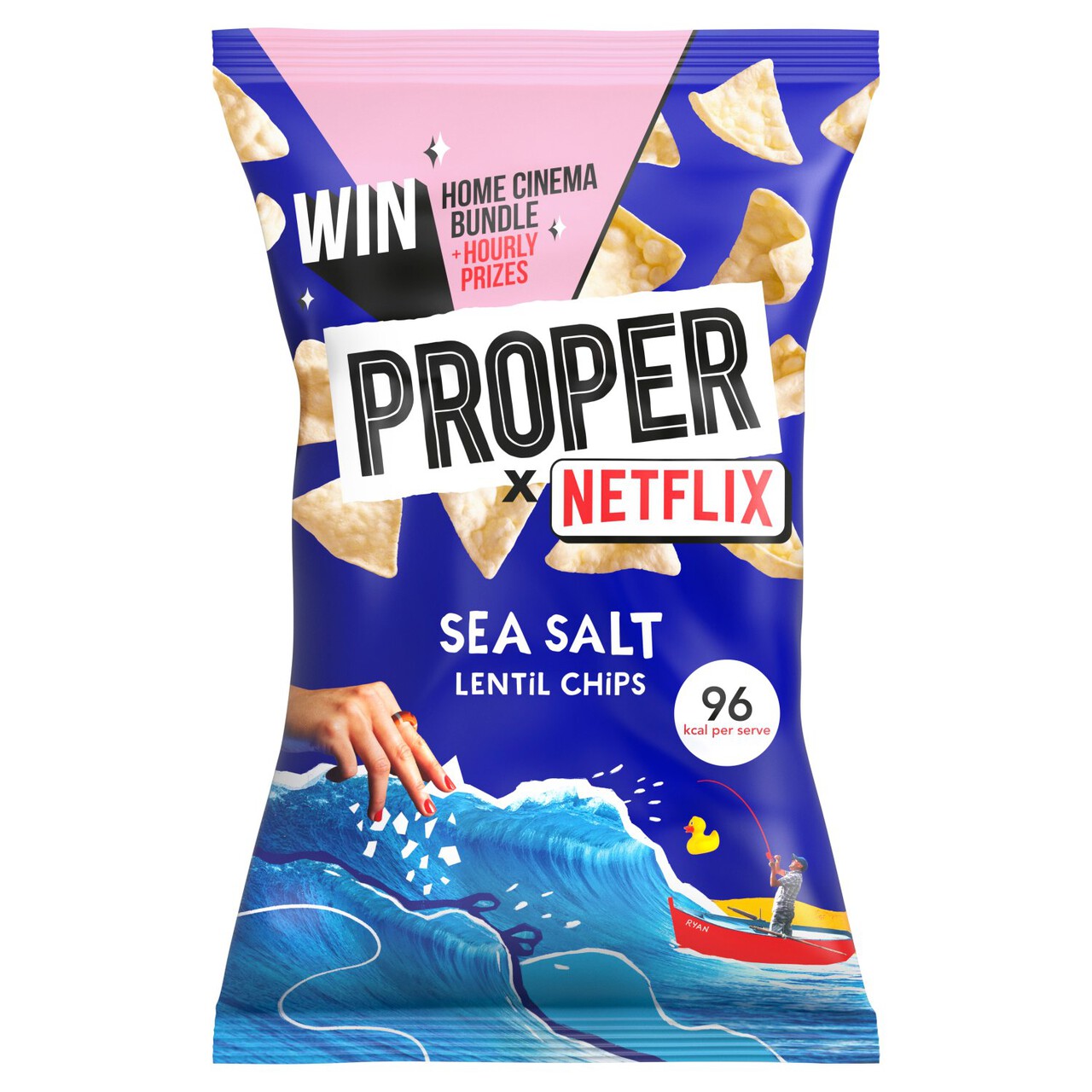 Properchips Sea Salt Lentil Chips Morrisons Online Groceries & Offers