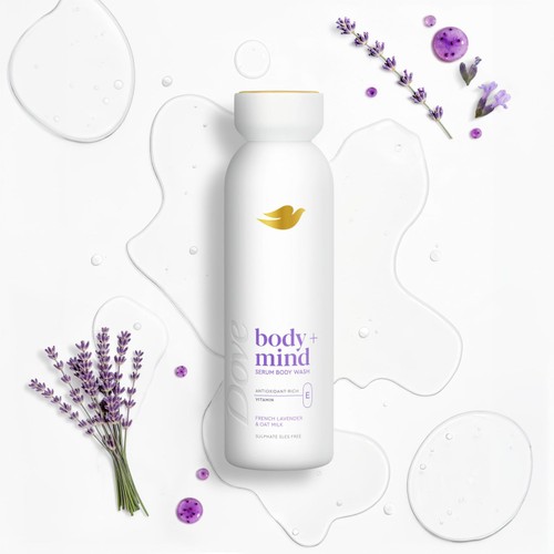 Dove Body Wash French Lavender & Oat Milk 350ml