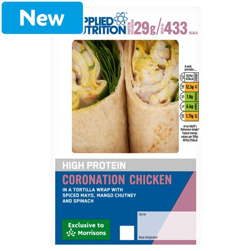 Applied Nutrition High Protein Coronation Chicken Wrap  201g