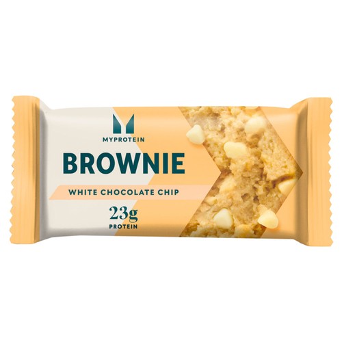 Myprotein protein brownie white chocolate brownie