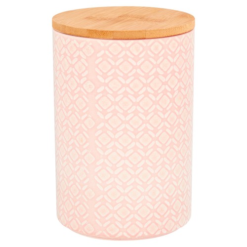 Morrisons Blush Ceramic Storage Jar