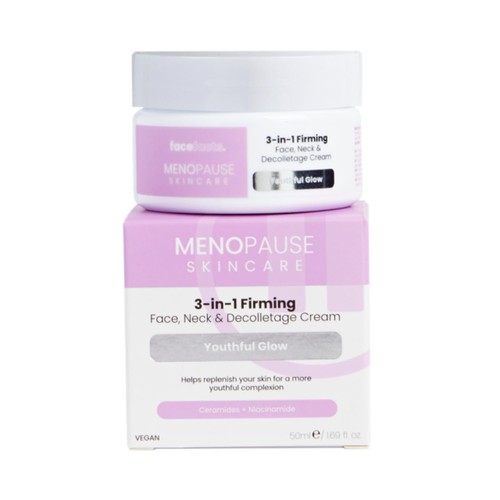 Face Facts Menopause 3-in-1 Firming Face, Neck & Decolletage Cream 50ml