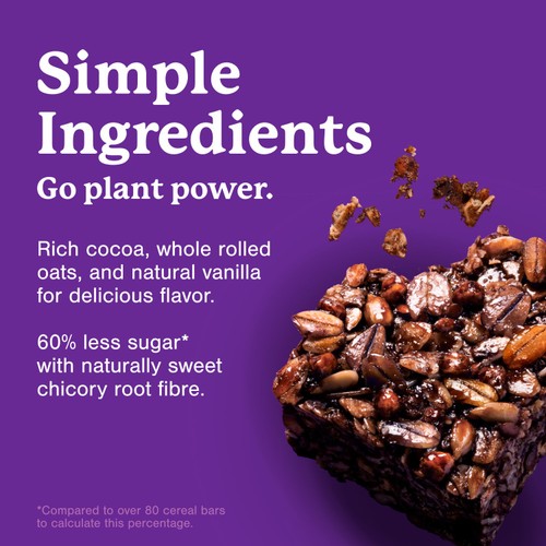 Graze Cocoa & Vanilla Oat Boost Flapjack Snack Bars 4 x 30g