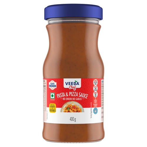 Veeba Pasta & Pizza Sauce No Garlic No Onion 400G