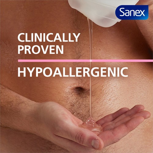 Sanex Zero% Hypoallergenic Sensitive Shower Gel Body Wash