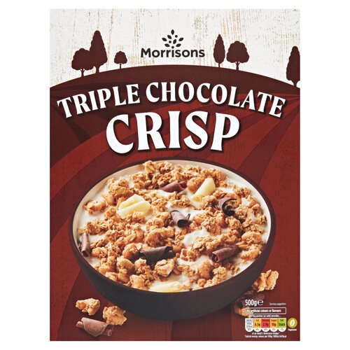 Morrisons Triple Chocolate Clusters 