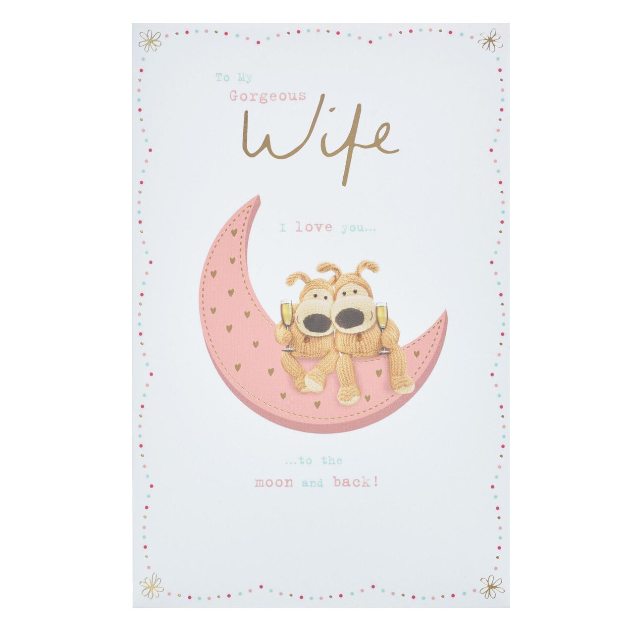 Boofle Cute Wife Birthday Card