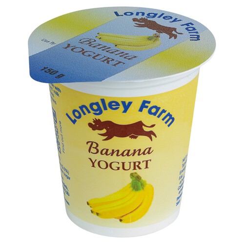 Longley Farm Banana Yogurt